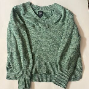 Cozy green sweater